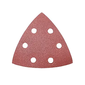 Шлифлист Gepard GP5006-120 93 мм дельта Р120 для дерева 6 отверстий 5 шт