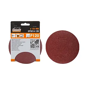 Шлифлист Gepard GP5014-320 125 мм круг Р320 для дерева 5 шт
