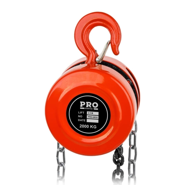 Таль ручная цепная Pro Startul PRO-9032 2 т 2.5 м Таль ручная цепная Pro Startul PRO-9032 2 т 2.5 м