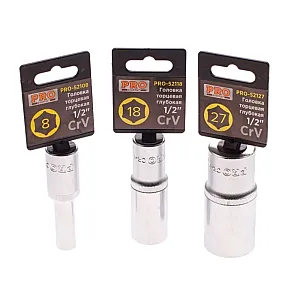 Головка торцевая Pro Startul PRO-52114 глубокая шестигранная 1/2