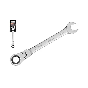 Ключ комбинированный Pro Startul PRO-7214 14 мм трещоточный шарнирный