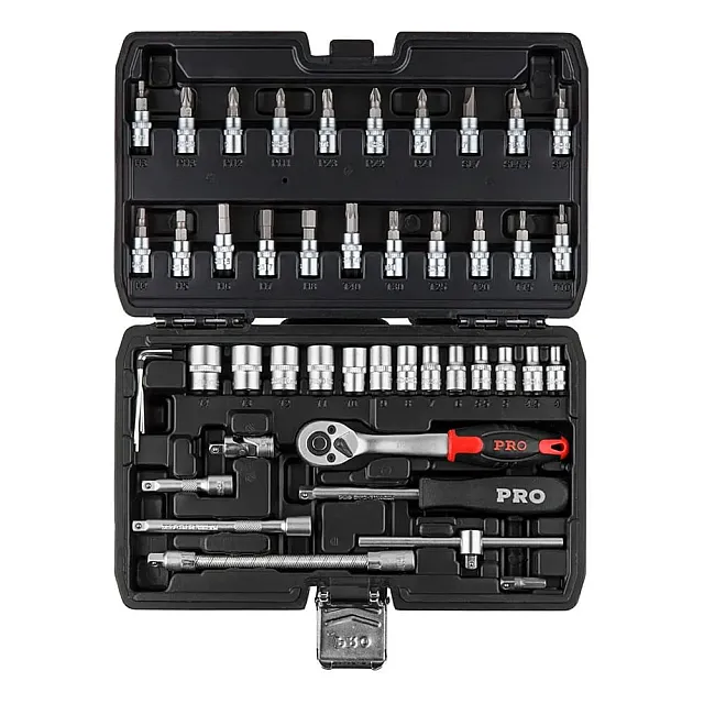 Набор головок и бит Pro Startul Stuttgart PRO-046S 1/4