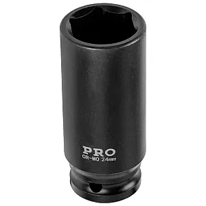 Головка торцевая Pro Startul PRO-30124 ударная глубокая шестигранная 1/2