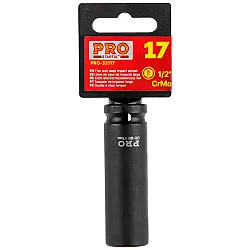 Головка торцевая Pro Startul PRO-32117 ударная тонкостенная глубокая шестигранная 1/2