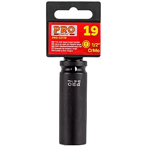 Головка торцевая Pro Startul PRO-32119 ударная тонкостенная глубокая шестигранная 1/2