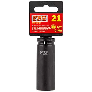 Головка торцевая Pro Startul PRO-32121 ударная тонкостенная глубокая шестигранная 1/2