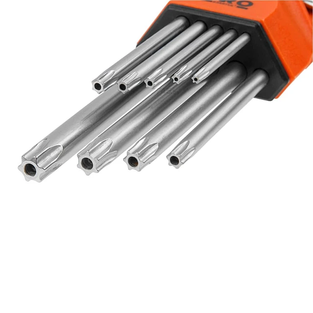 Набор ключей Pro Startul PRO-87109 Torx T10-T50 длинные 9 шт Набор ключей Pro Startul PRO-87109 Torx T10-T50 длинные 9 шт