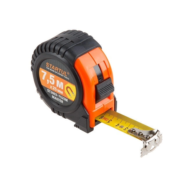 Рулетка Startul Master ST3002-7525М 7.5 м*25 мм Рулетка Startul Master ST3002-7525М 7.5 м*25 мм