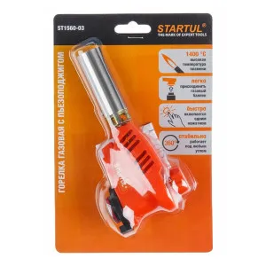 Горелка газовая Startul ST1560-03 с пьезоподжигом