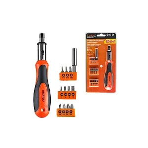 Отвертка реверсивная Startul Profi ST3049-12 с набором бит 12-в-1