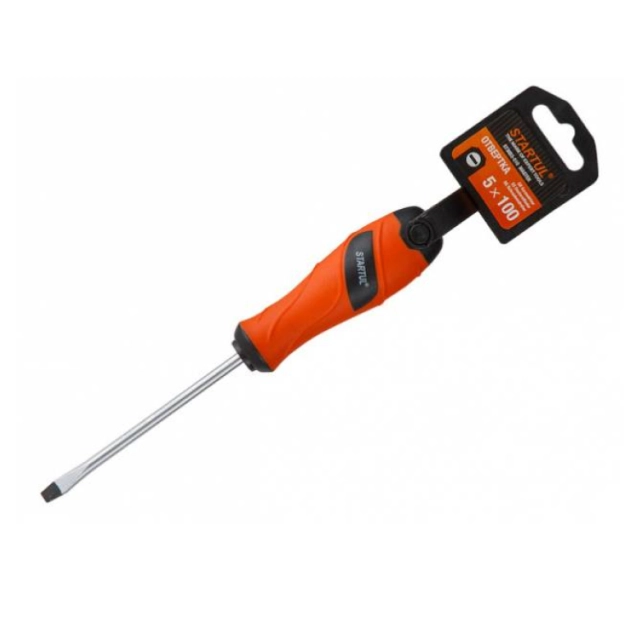 Отвертка Startul Mastrer ST3053-510 SL5 100 мм Отвертка Startul Mastrer ST3053-510 SL5 100 мм