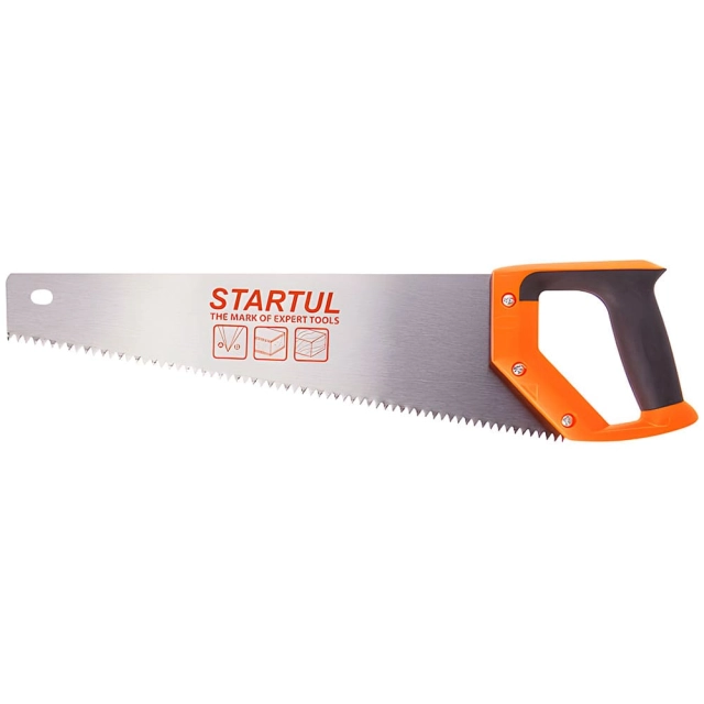 Ножовка по дереву Startul Standart ST4024-40 с крупным зубом 400 мм Ножовка по дереву Startul Standart ST4024-40 с крупным зубом 400 мм
