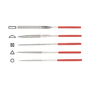 Набор надфилей алмазных Startul Profi ST4046-5 140*50*3 мм 5 шт