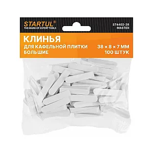 Клин для кафельной плитки Startul Master ST4402-38 38*8*7 мм 100шт