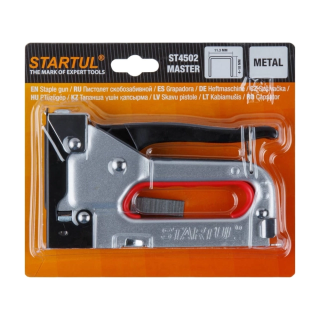 Степлер строительный Startul Master ST4502 металический 4-10 мм Степлер строительный Startul Master ST4502 металический 4-10 мм