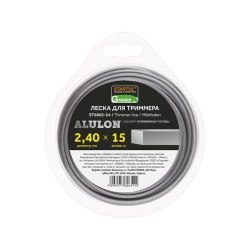 Леска Startul Garden ST6059-24 Alulon 2.4 мм*15 м квадратное сечение