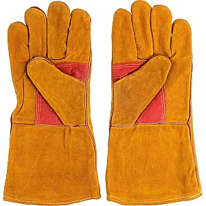 Краги Startul ST7138 спилковые пятипалые усиленные на подкладке размер 14