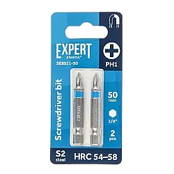 Насадка крестообразная Startul Expert SE8521-50 PH1 50 мм 2 шт