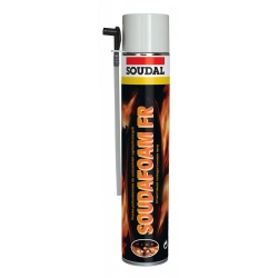 Пена монтажная пистолетная Soudal Soudafoam FR огнестойкая 750 мл