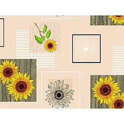 Клеенка столовая Perfecto Linea Deco 11-165190 нетканая основа с ПВХ покрытием 130 см