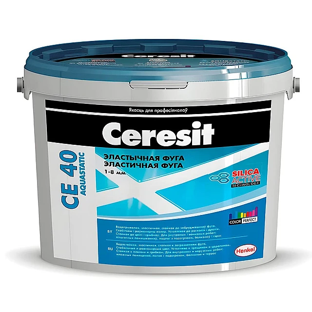 Фуга эластичная Ceresit CE 40 №14 платина 2 кг Фуга эластичная Ceresit CE 40 №14 платина 2 кг
