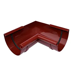 Угловой элемент Ines внутренний красный 125 мм