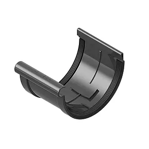 Муфта желоба Ines графит 125 мм