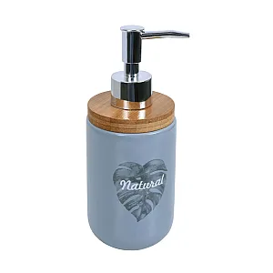 Дозатор для жидкого мыла Bisk Folio 05594 серый