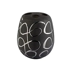 Стакан для щеток Bisk Elegance 05663 черный