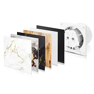 Вентилятор накладной AirRoxy 01-062 dRim TS таймер отключения 100 мм