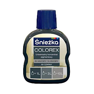 Универсальный пигментный концентрат Sniezka Colorex 90 черный 100 мл
