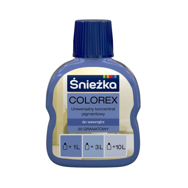 Универсальный пигментный концентрат Sniezka Colorex 50 гранатовый 100 мл Универсальный пигментный концентрат Sniezka Colorex 50 гранатовый 100 мл