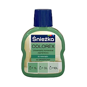 Универсальный пигментный концентрат Sniezka Colorex 45 салатовый 100 мл
