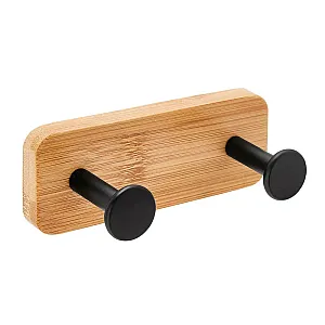 Вешалка Jotta Scandic 8350729 настенная бамбуковая на 2 крючка 12*4.5*4.5 см