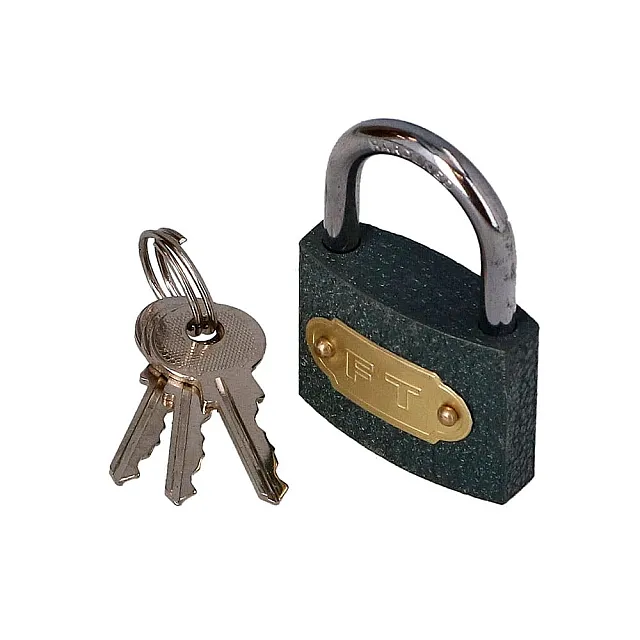 Замок навесной Faster Tools 286 чугунный 40 мм