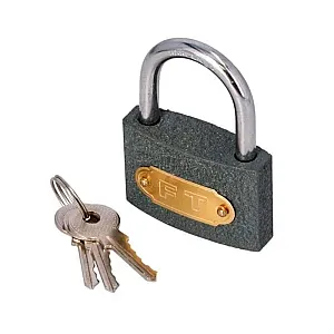 Замок навесной Faster Tools 288 чугунный 60 мм