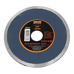 Диск алмазный Faster Tools 664 сплошной 125 мм
