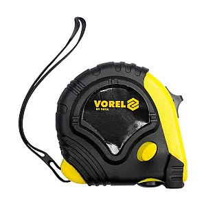 Рулетка Vorel 10129 с боковым фиксатором 10 м*25 мм