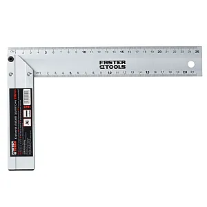 Угольник Faster Tools 1821 алюминиевый литой 250 мм
