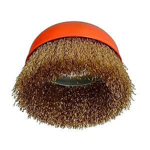 Щетка торцевая Faster Tools 2766 M14 125 мм латунная