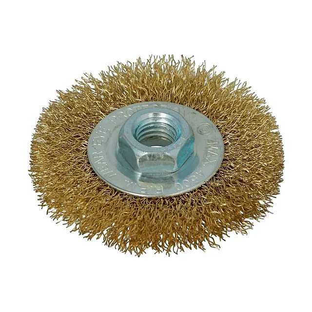 Щетка дисковая Faster Tools 3519 M14 150 мм латунная