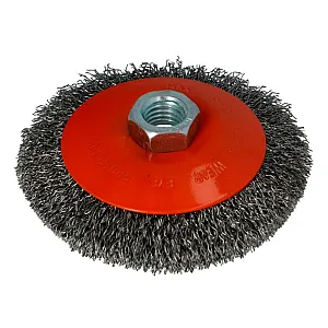 Щетка угловая Faster Tools 3523 M14 80 мм стальная