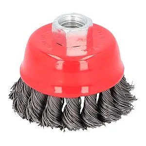 Щетка чашечная Draumet 8747 M14 75*20 мм стальная плетенная