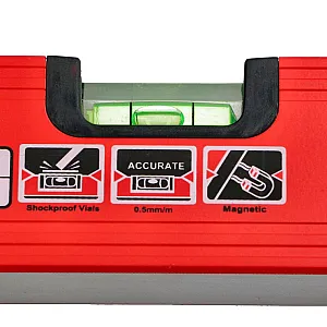 Уровень Draumet Premium 3 глазка и магнит 1200 мм