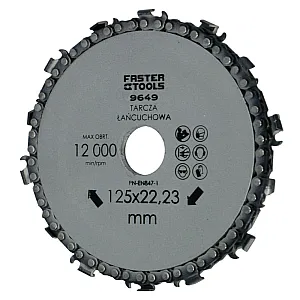 Диск пильный Faster Tools 9649 по дереву 125*22.23 мм