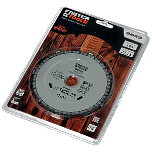 Диск пильный Faster Tools 9649 по дереву 125*22.23 мм