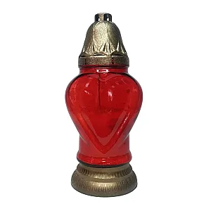 Лампада ритуальная Bolsius Z-165 LA стеклянная залиты