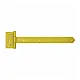Петля воротная Domax ZB 350 350*45*90*3 мм