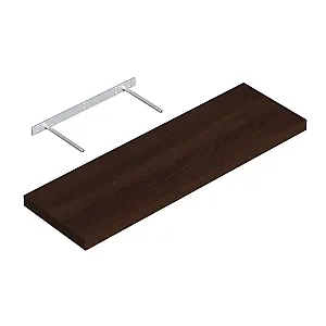 Полка Domax FS 80/24 WE 65114 со скрытым креплением 795*235 мм венге