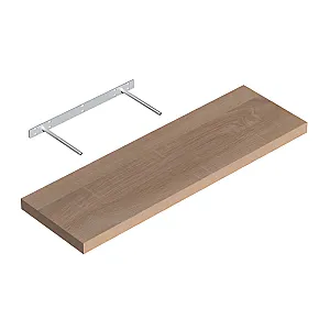 Полка Domax FS 80/24 DB 65117 со скрытым креплением 795*235 мм беленый бук